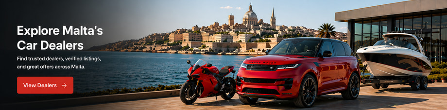 Explore Malta's Car Dealers — find trusted dealers, verified listings and great offers across Malta